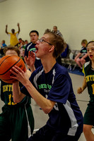 Nicholas Playing Basketball