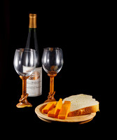 Wine Glasses and wood plate 2023-09-21