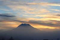 Mt Rainier at sunrise