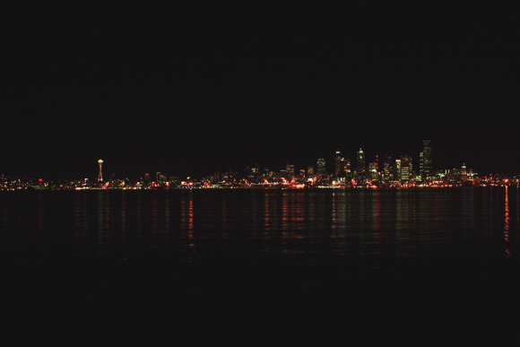 Seattle Skyline at night